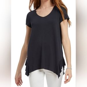 Nic & Zoe Boardwalk Ruffle Hem Top